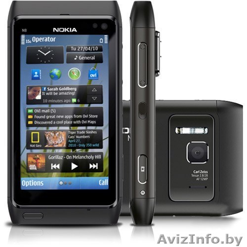Продам Nokia N8 в Мозыре - Изображение #1, Объявление #782115