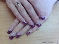 Наращивание ногтей, укрепление собственных ногтей био-гелем. - Изображение #1, Объявление #1169833