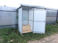 АКЦИЯ! Туалет для дачи! Столбы металлические, СЕТКА РАБИЦА! БЕСПЛАТНО ДОСТАВКА - Изображение #3, Объявление #1546469