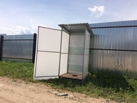 АКЦИЯ! Туалет для дачи! Столбы металлические, СЕТКА РАБИЦА! БЕСПЛАТНО ДОСТАВКА - Изображение #1, Объявление #1546469