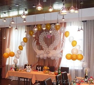 ОФОРМЛЕНИЕ ТОРЖЕСТВ ВОЗДУШНЫМИ ШАРАМИ,  ДРАПИРОВКА ТКАНЬЮ. ЖЛОБИН!
