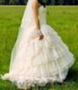 Кремовое свадебное платье - Изображение #1, Объявление #765194