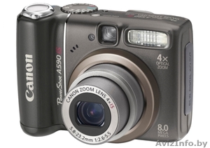Фотоаппарат Canon PowerShot A590 IS - Изображение #1, Объявление #1296476