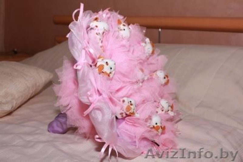 Букеты из мягких игрушек к выписке из Роддома и любому празднику в Мозыре. - Изображение #2, Объявление #1170883