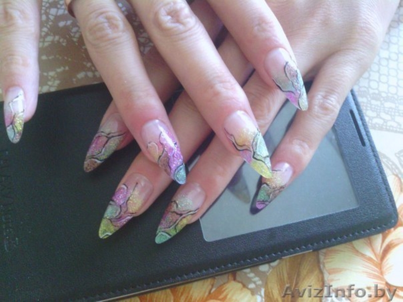 Наращивание ногтей, укрепление собственных ногтей био-гелем. - Изображение #2, Объявление #1169833
