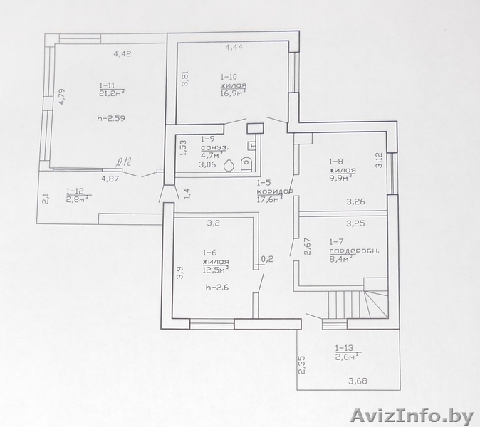 Трёхэтажный коттедж, д.Красная Нива - Изображение #3, Объявление #1328793