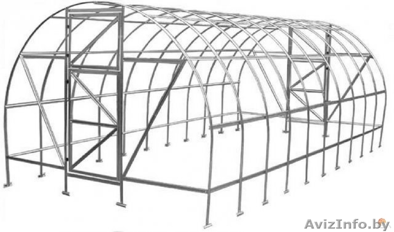 Сетка рабица, теплицы из оцинкованного профиля. - Изображение #2, Объявление #1417684